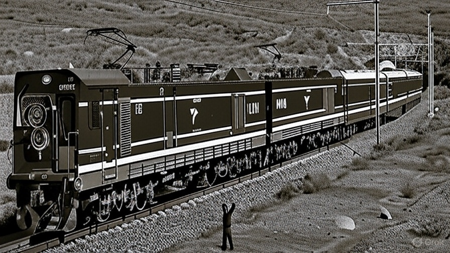 The Blue Train exiting the Hex River Pass tunnel