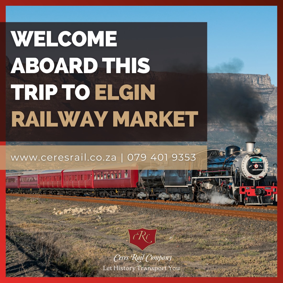 Welcome aboard this Ceres Rail trip to Elgin Railway Market