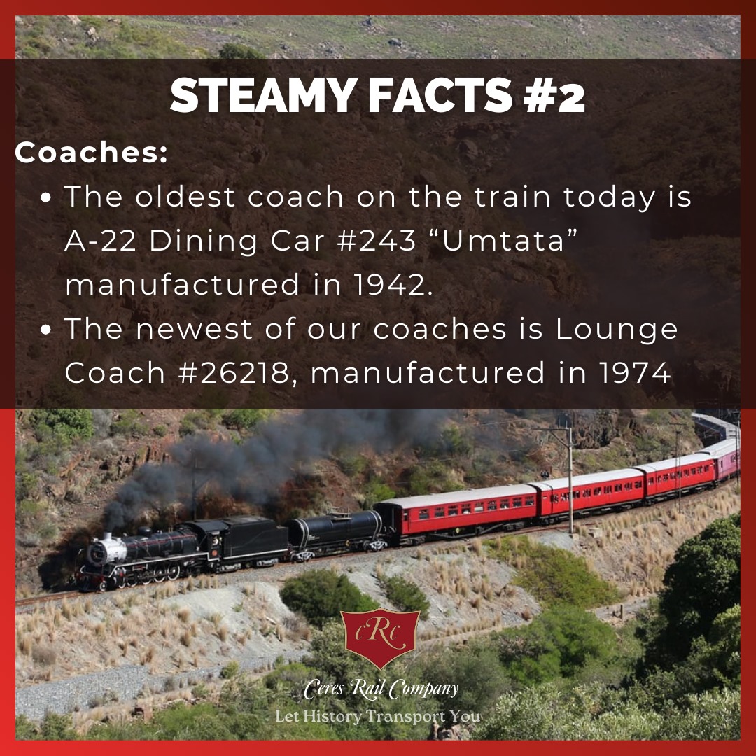 Ceres Rail Umtata Diningcar was manufactured in 1942