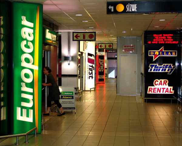 Europcar in Johannesburg Airport