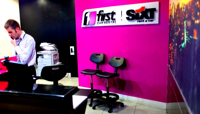 First Car Rental at O.R. Tambo International Airport in Johannesburg