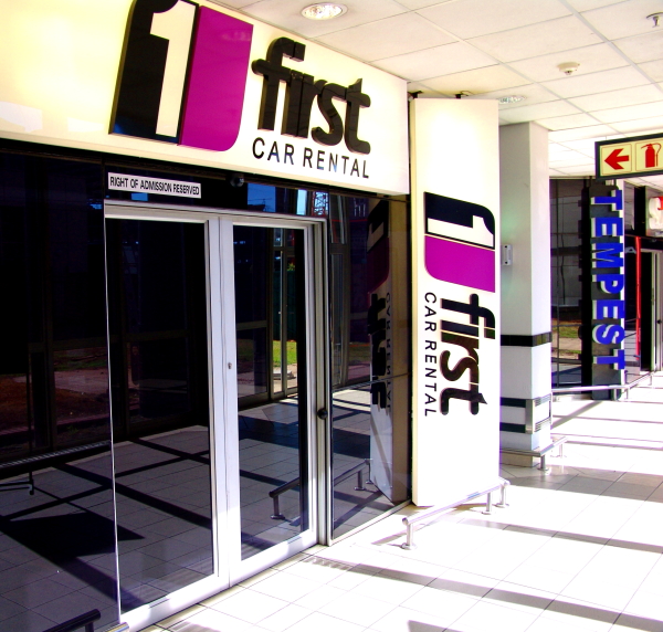 First Car Rental offices at Johannesburg O.R. Tambo Airport