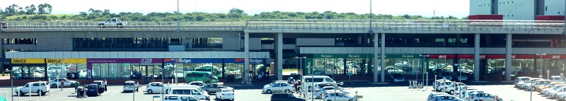 car rental agencies at Durban's King Shaka International Airport