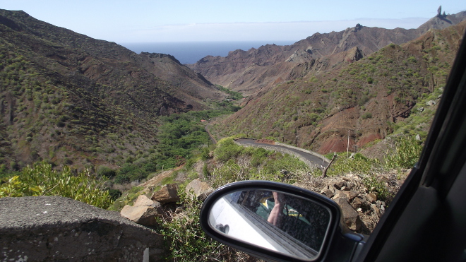 road to Sandy Bay on St Helena Island