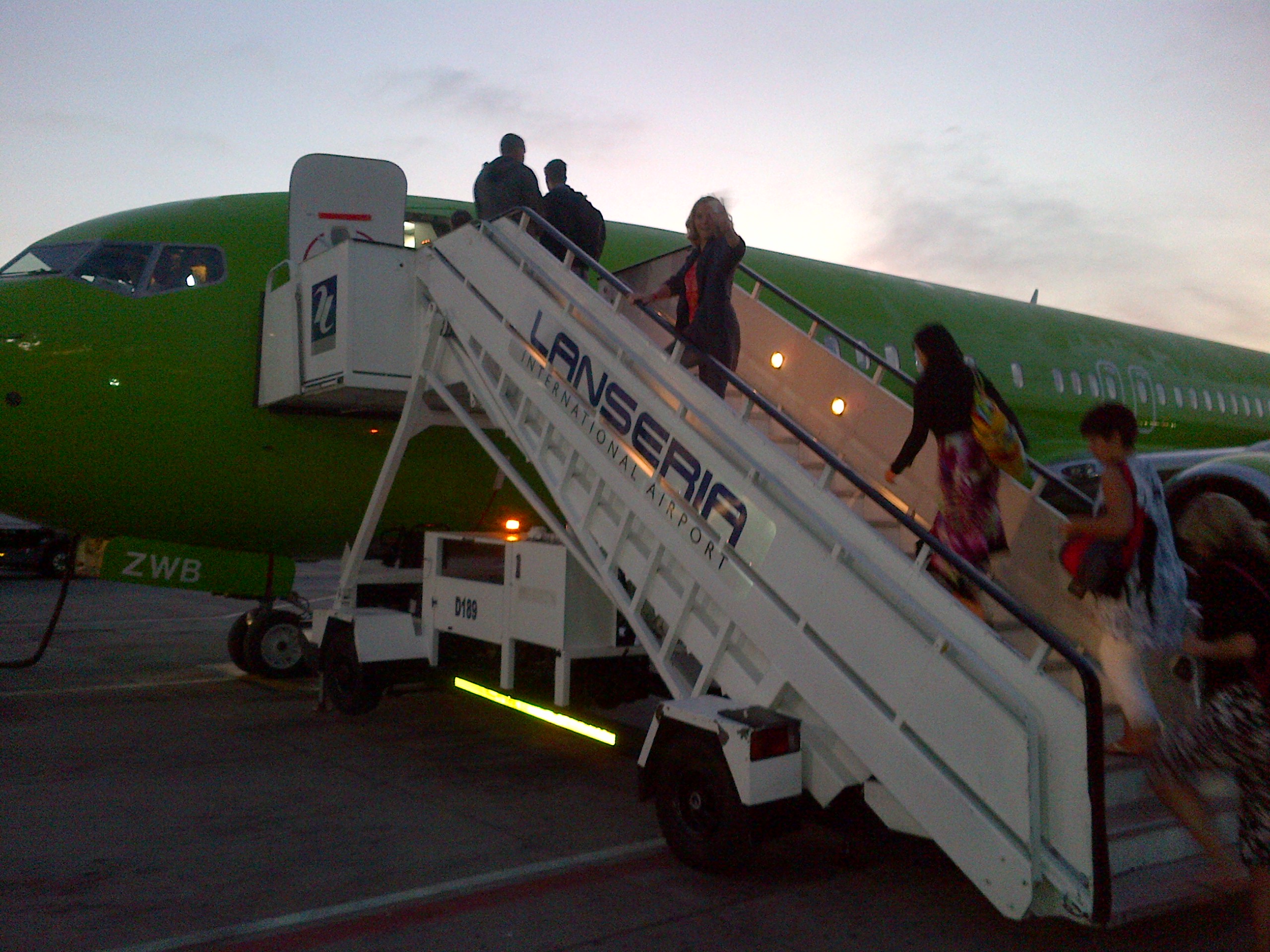 Kulula plane parked at Lanseria Airport