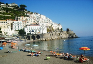 Amalfi beach