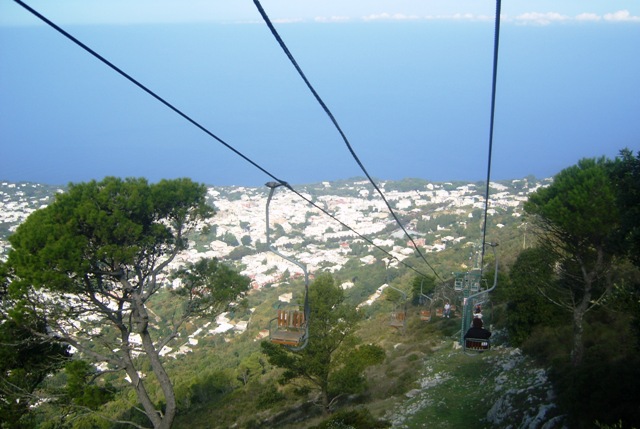 Chairlift to Anacapri