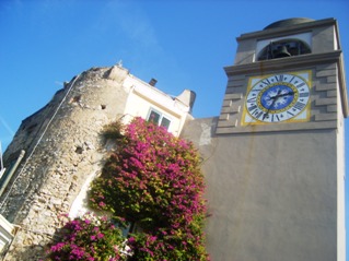 Capri clocktower