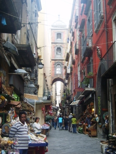 Naples, alley