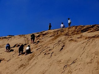 Walvis Bay dune climbing
