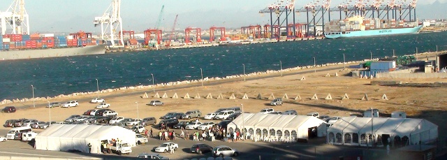 Eastern Mole of Table Bay Harbour