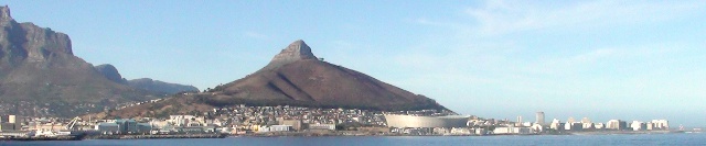 Cape Town Stadium and Lion's Head
