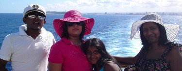 cruising from Durban on the MSC Opera