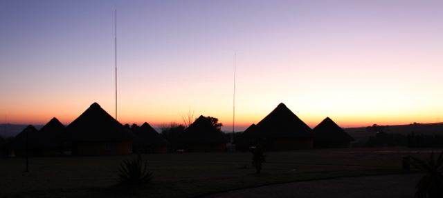 dawn at Heia Safari Ranch