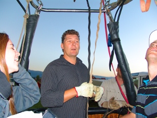 our ballooning pilot - Conraad