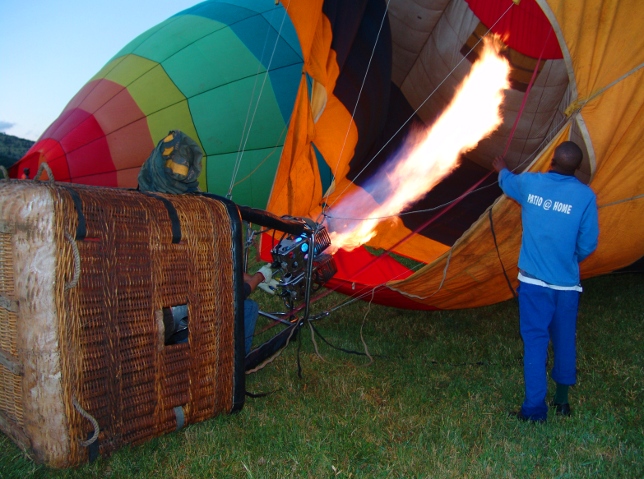 hot air balloon burners