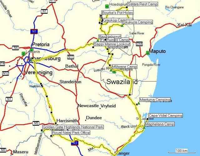 15 day overland safari